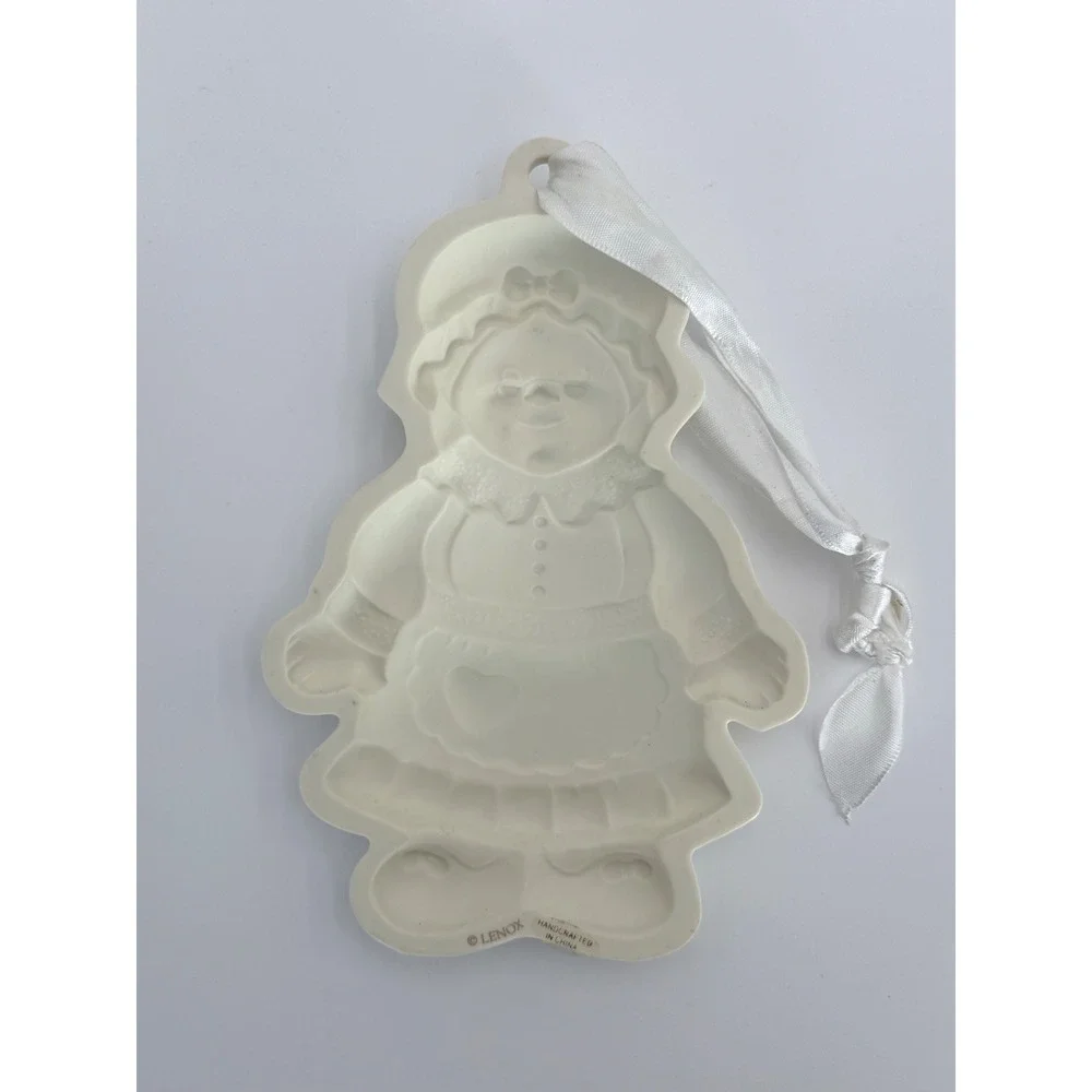 Lenox Mrs Claus Cookie Mold Ornament 6